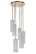 Craftmade Myos 6-Light Pendant in Sunset Gold