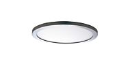 Wafer LED Flush Mount in Satin Nickel by Maxim