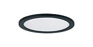 Wafer LED Flush Mount in Black by Maxim