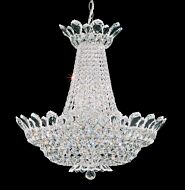 Trilliane 24 Light Chandelier in Silver by Schonbek