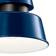 Kichler Lozano 10 Inch Outdoor Light in Catalina Blue