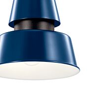 Kichler Lozano 9 Inch Outdoor Hanging Light in Catalina Blue