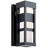 Ryler LED Outdoor Wall Mount in Black by Kichler