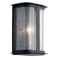 Timmin One Light Outdoor Wall Mount in Distressed Black by Kichler