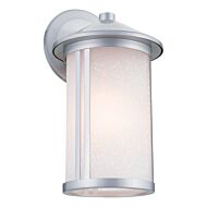 Lombard 1-Light Outdoor Wall Mount in Brushed Aluminum