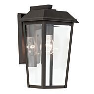 Mathus One Light Outdoor Wall Mount in Olde Bronze by Kichler