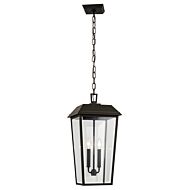 Mathus Two Light Outdoor Pendant in Olde Bronze by Kichler