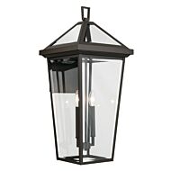 Regence Two Light Outdoor Wall Mount in Olde Bronze by Kichler