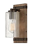 Hinkley Sawyer 1-Light Bathroom Vanity Light In Sequoia