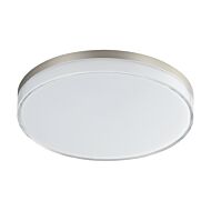 Edge LED Flush Mount in Satin Nickel by Maxim