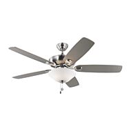 Colony 2-Light 52" Ceiling Fan in Brushed Steel