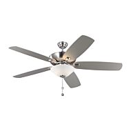 Colony 2-Light 60" Ceiling Fan in Brushed Steel