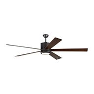 Monte Carlo Vision 72 Inch Indoor Ceiling Fan in Oil Rubbed Bronze