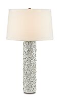 Jessamine 1-Light Table Lamp in Antique White