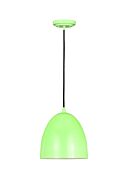 Z-Lite Z Studio Dome Pendant 1-Light Pendant Light In Mint