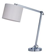 Maxim Lighting Hotel 19 Inch Table Lamp in Polished Chrome