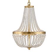 Rylee 3-Light Chandelier in Antique Gold