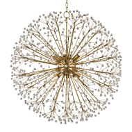 Hudson Valley Dunkirk 10 Light Chandelier in Aged Brass