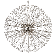 Hudson Valley Dunkirk 10 Light Chandelier in Polished Nickel