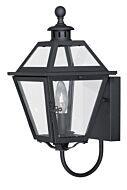 Nottingham 1-Light Outdoor Wall Mount in Textured Black