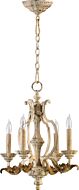 Florence 4-Light Chandelier in Persian White