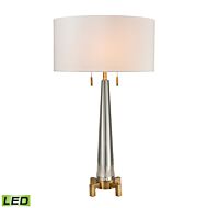 Bedford 2-Light LED Table Lamp in Clear