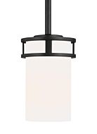 Robie 1-Light Mini-Pendant in Midnight Black