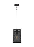 Sea Gull Gereon LED Mini Pendant in Black