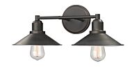 Z-Lite Casa 2-Light Bathroom Vanity Light In Olde Bronze