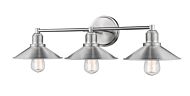 Z-Lite Casa 3-Light Bathroom Vanity Light In Brushed Nickel