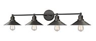 Z-Lite Casa 4-Light Bathroom Vanity Light In Olde Bronze