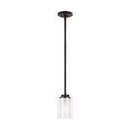 Elmwood Park 1-Light Mini-Pendant in Bronze