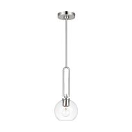 Codyn 1-Light Pendant in Brushed Nickel