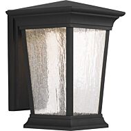 Arrive LED 1-Light LED Wall Lantern in Black