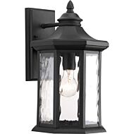 Edition 1-Light Wall Lantern in Black