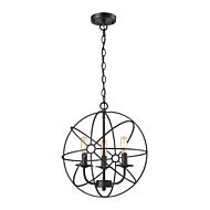 Yardley 3-Light Chandelier in Oil Rubbed Bronze