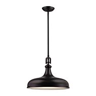 Rutherford 1-Light Pendant in Oil Rubbed Bronze