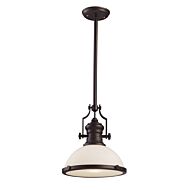 Chadwick 1-Light Pendant in Oiled Bronze