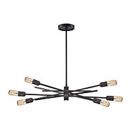 Xenia 6-Light Chandelier in Oil Rubbed Bronze