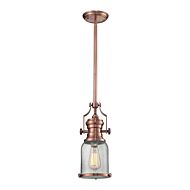 Chadwick 1-Light Mini Pendant in Copper