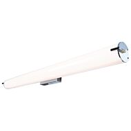 Access Tube 5 Inch Bathroom Vanity Light in Chrome