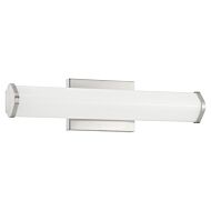 Access Summit Bathroom Vanity Light in Brushed Steel