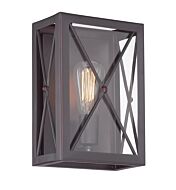 High Line 1-Light Wall Sconce in Satin Bronze