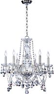 Bohemian Katerina 6-Light Chandelier in Chrome