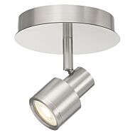 Lincoln LED Flush Mount in Brushed Steel by Access