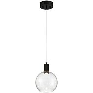 Port Nine Burgundy LED Pendant in Matte Black by Access