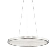 Eastport LED Pendant in Polished Nickel by Hudson Valley