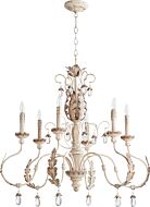 Six Light Chandelier by Quorum