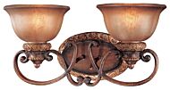 Minka Lavery Illuminati 2 Light 19 Inch Bathroom Vanity Light in Illuminati Bronze