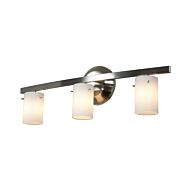 Access Sydney 3 Light 8 Inch Bathroom Vanity Light in Chrome